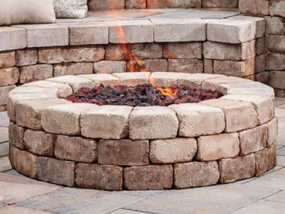 Firepit installation, repair, and maintenance for the Twin Cities metro area from ZNT Property Services.